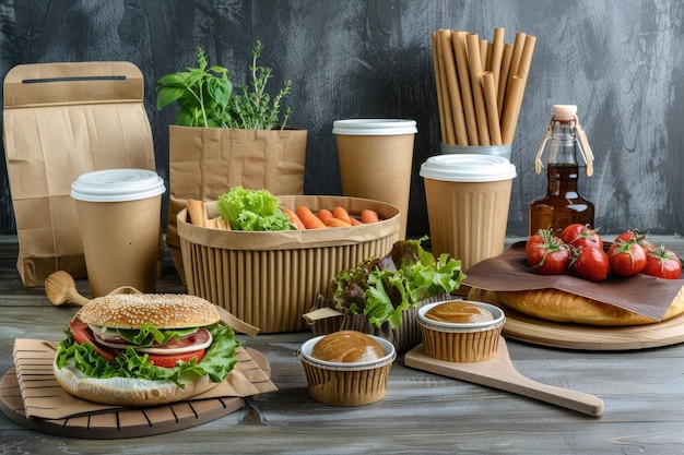 EcoFriendly Food Packaging and Cotton Bags