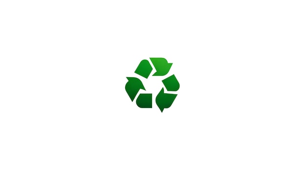 EcoFriendly Packaging Company Logo Recyclable Symbol Design