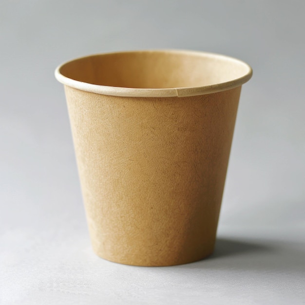 Photo ecofriendly recycled paper cup design for a greener future ai generativexa