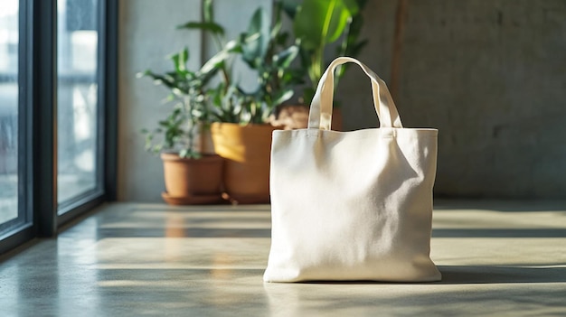 EcoFriendly Tote Bag in a Natural Setting