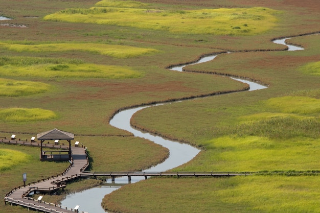 Ecological Park and Waterway Scenic Area, Taepeong Salt field, Sinan-gun, South Koera