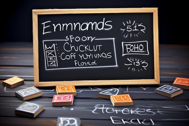 Photo economics microeconomic models chalkboard