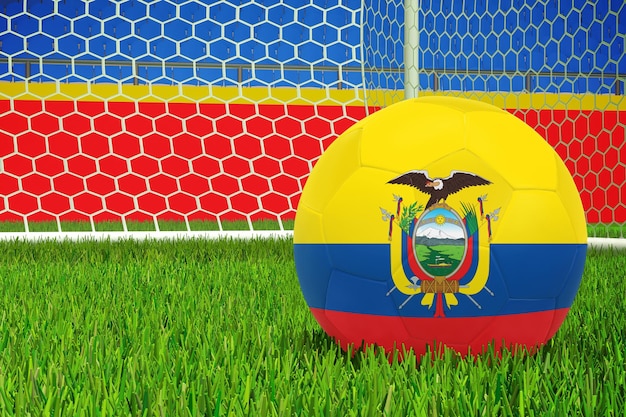 Ecuador Flag In Stadium