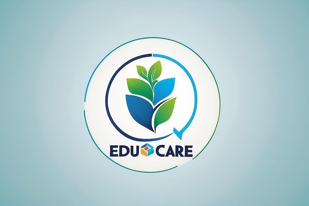 Edu care logo design Education Logo design Vector