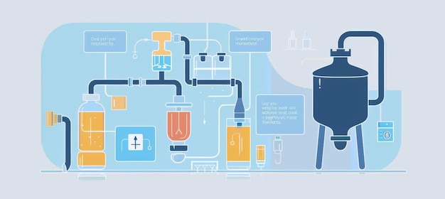 Photo educational infographic on water filters and their benefits for clean drinking water purification