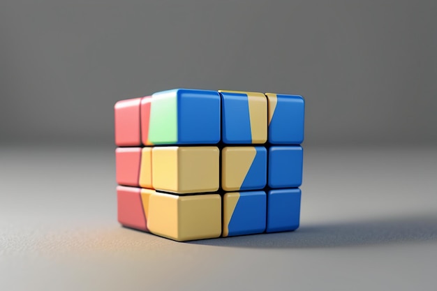 Educational toy Rubik Cube Exercise Thinking Ability Highly Difficult Rotation Competition