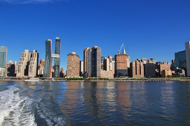 Eeast river in New York, United States