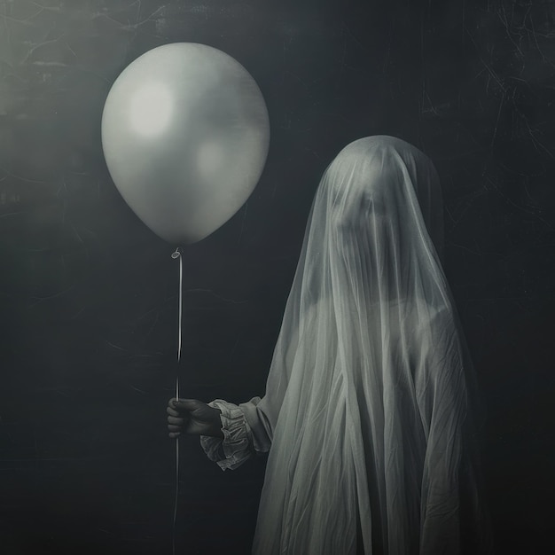 Photo eerie shadows and haunting silhouettes a spinechilling halloween journey