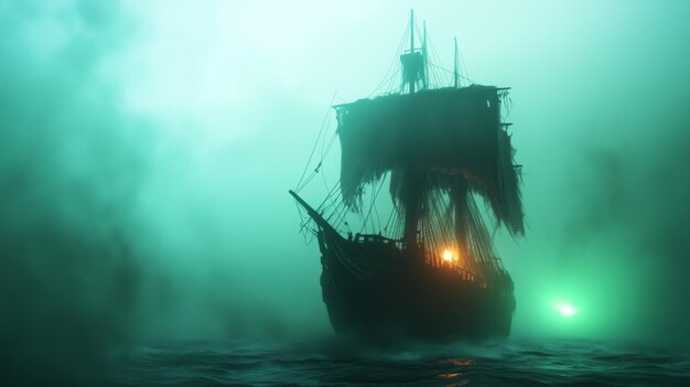 Photo eerie voyage of the ghost ship