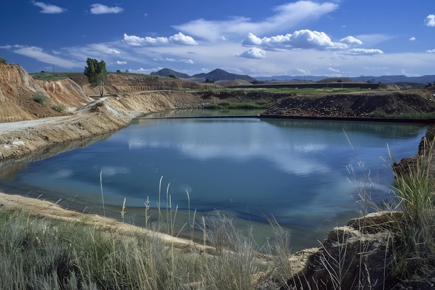 Effective Water Treatment And Containment Systems For Uranium Mine Tailings Pond