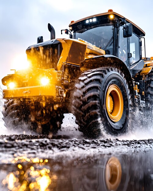 Efficient Graders Heavy Machinery for Road Construction Grading and Surface Leveling Operations