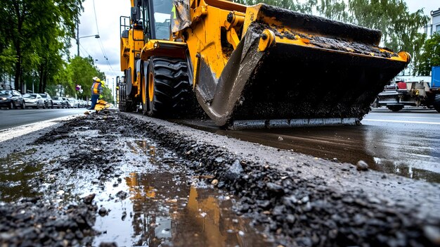 Efficient Graders Heavy Machinery for Road Construction Grading and Surface Leveling Operations