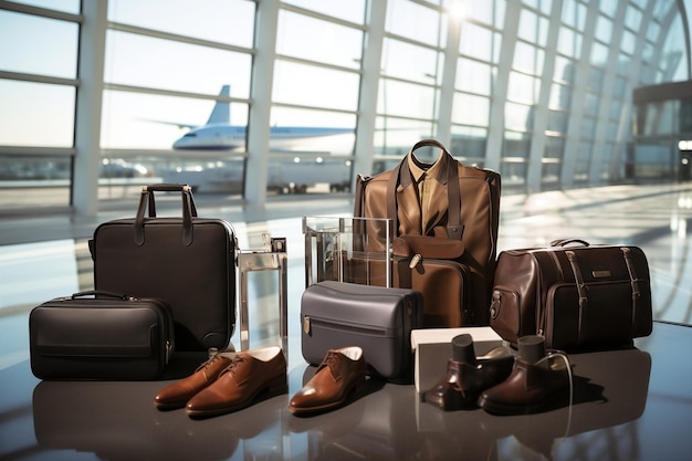 Efficient Jetsetter Business Travel Essentials on Runway Generative AI