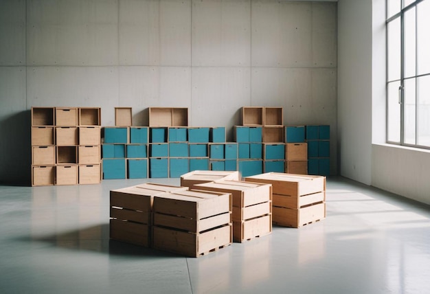 Efficient Packing and Organization Wooden Boxes and Essentials for Your New Home