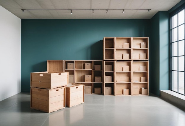 Efficient Packing and Organization Wooden Boxes and Essentials for Your New Home