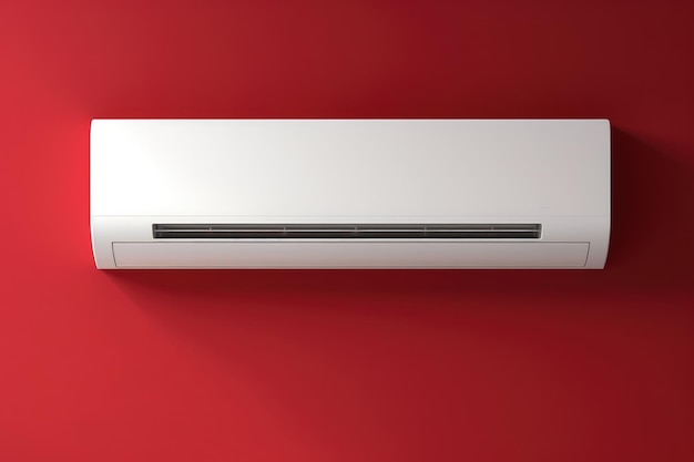 Efficient Room Cooling Modern Wall Mounted Air Conditioner at Home Embrace the comfort of an efficient cooling solution with this wall mounted air conditioner in a contemporary room