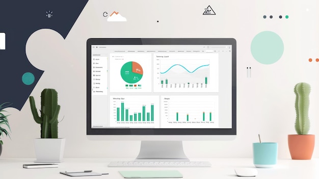 Efficient workspace dynamic charts graphs team collaboration mid journey visualization