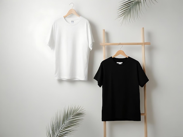 Effortless Elegance Blank Black Tees