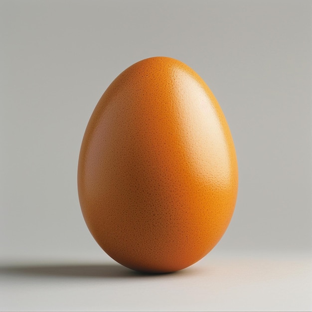 Egg isolated on blank back