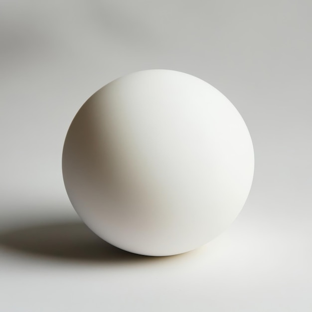 an egg with a white egg on the top