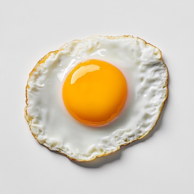 a egg with a white egg on the top