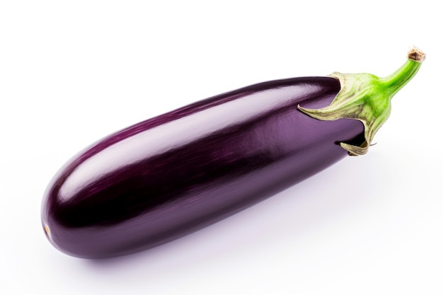 Eggplant isolated on a white background