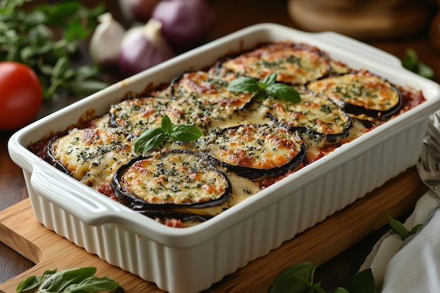 Eggplant Parmesan with Tangy Tomato Sauce photo