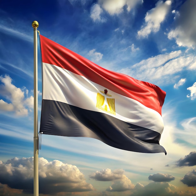 Egypt flag design