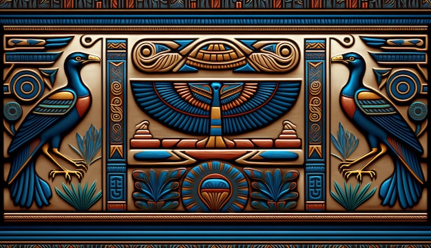 Egyptian Ancient Art Texture