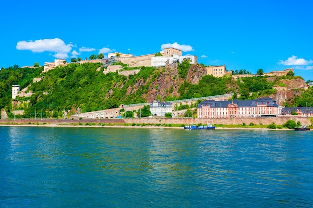 Ehrenbreitstein Fortress in Koblenz Germany