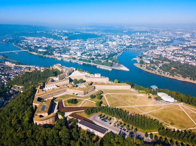 Ehrenbreitstein Fortress in Koblenz Germany