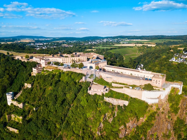 Ehrenbreitstein Fortress in Koblenz Germany