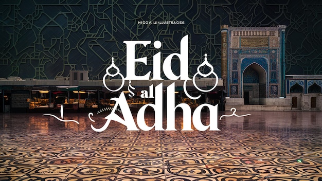 Eid al Adha greetings background