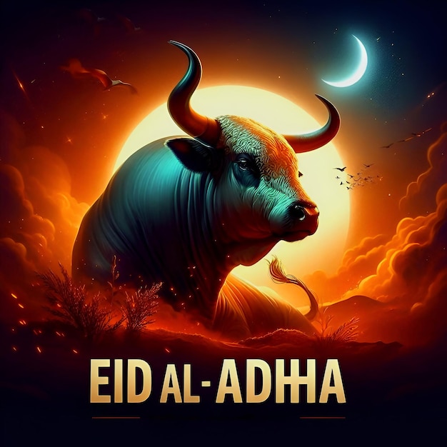 Eid al adha illustration