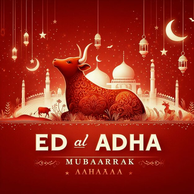 Eid Al Adha Mubarak religious Muslim festival