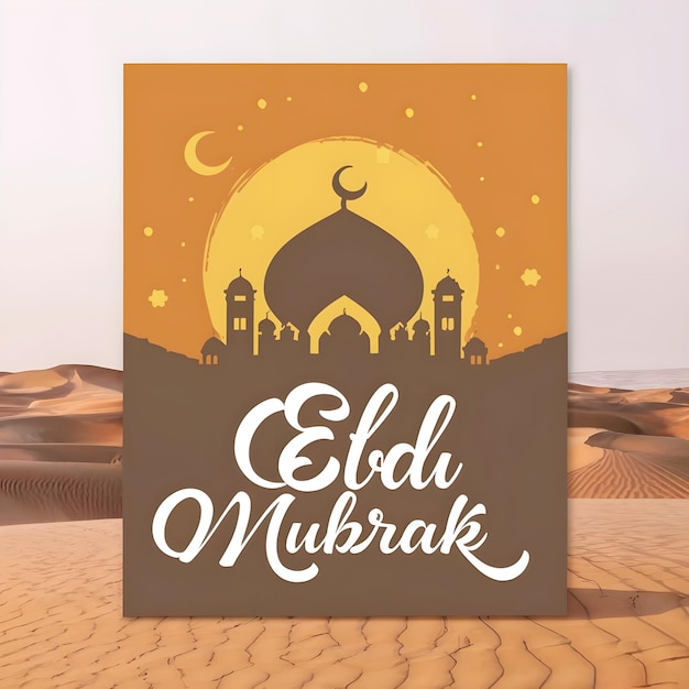 Photo eid aladha greeting card