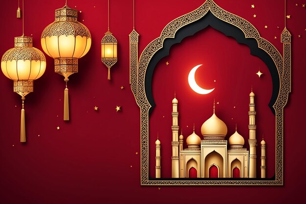 Eid Mubarak Background Design