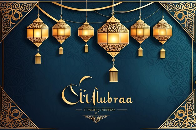 Eid Mubarak Background Design