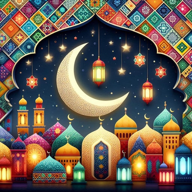 Eid Mubarak Background Picture