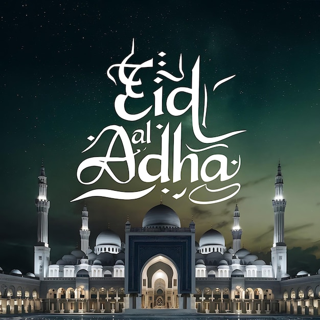 Eid Mubarak Eid ulFitr Eid ulAdha Religious holiday Creative idea and Concept Design Eid alAdha