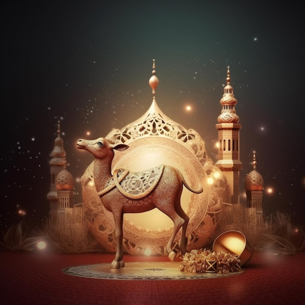 eid mubarak festival background