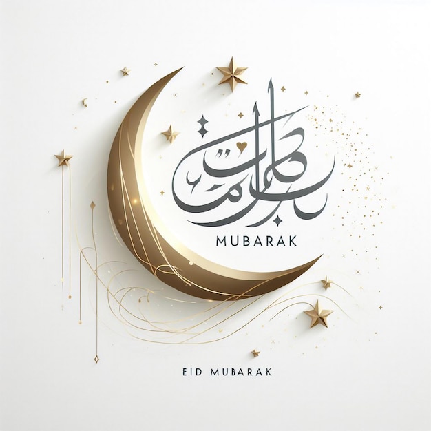 Eid Mubarak Islamic background