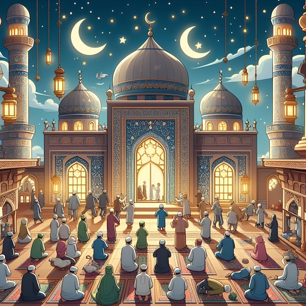 Eid Mubarak islamic design