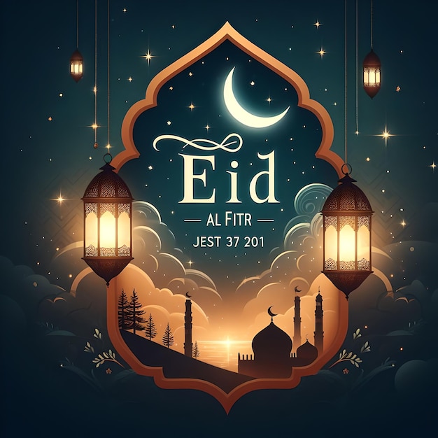 Eid Mubarak Islamic wallpaper