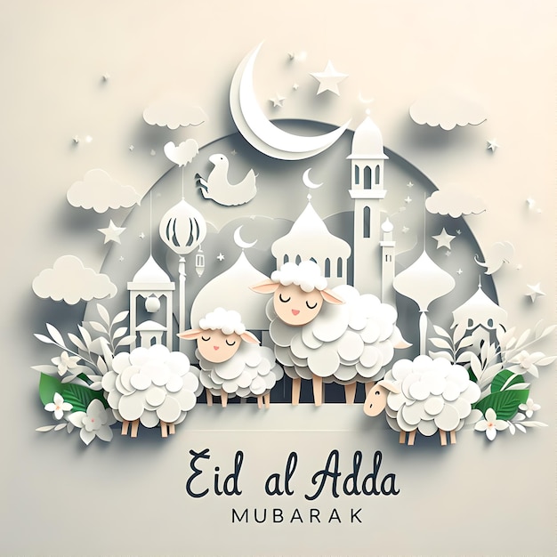 Eid Mubarak Islamic wallpaper