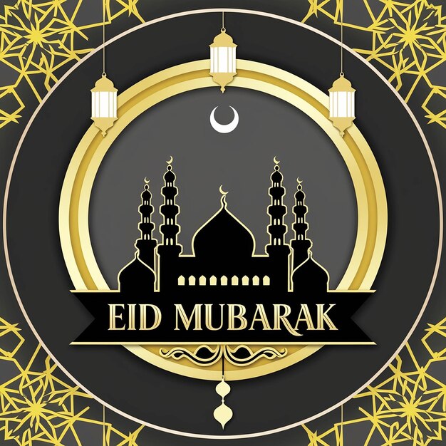 Eid Mubarak Logo and Wallpaper Stunning Designs for Your Celebration