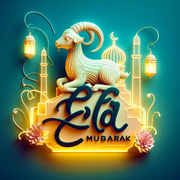 Eid mubarak wallpaper or banner