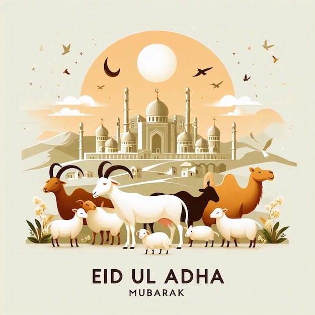 Eid ul Adha Mubarak poster