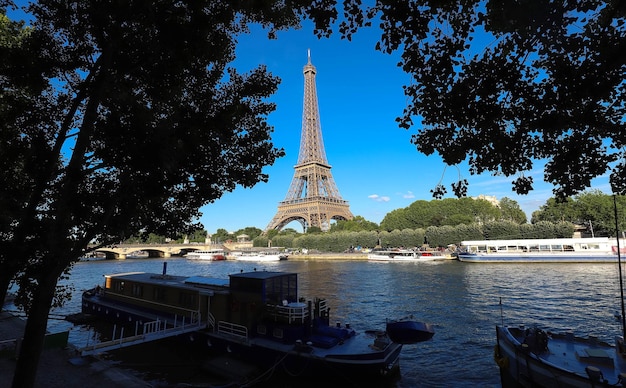 The Eiffel tower is the most popular travel place and global cultural icon of the France and the world