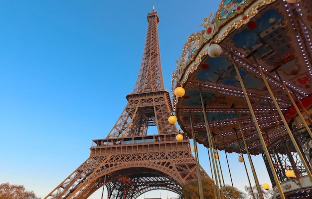 The Eiffel tower is the most popular travel place and global cultural icon of the France and the world